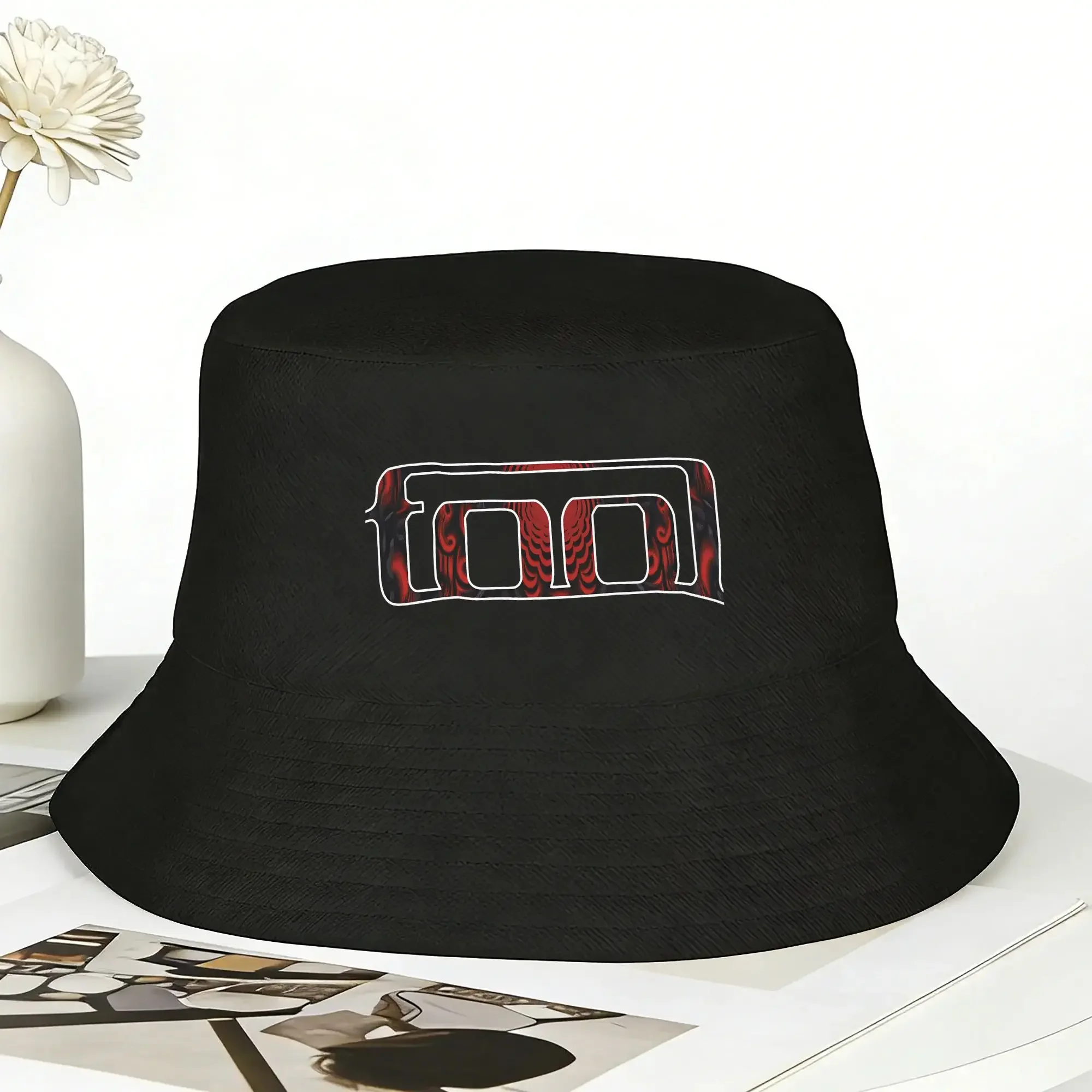 New Fear Inoculum Tool Band  Bucket Hat For Couple  Fisherman Hats Casual Hunting Caps Foldable Outdoor Pattern Visor Hats