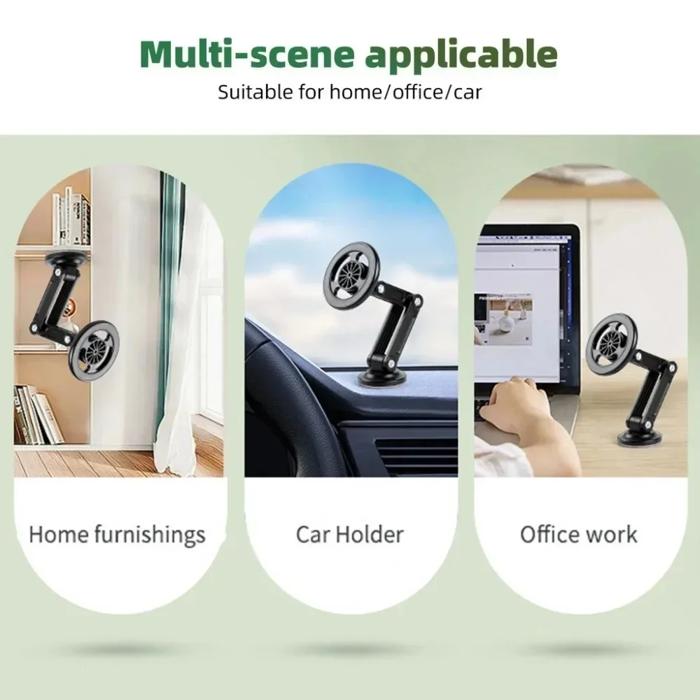 Picture 6: Multifunctional Magnetic Car Mount 360° Rotating Foldable Magnetic Mount for Car Navigation