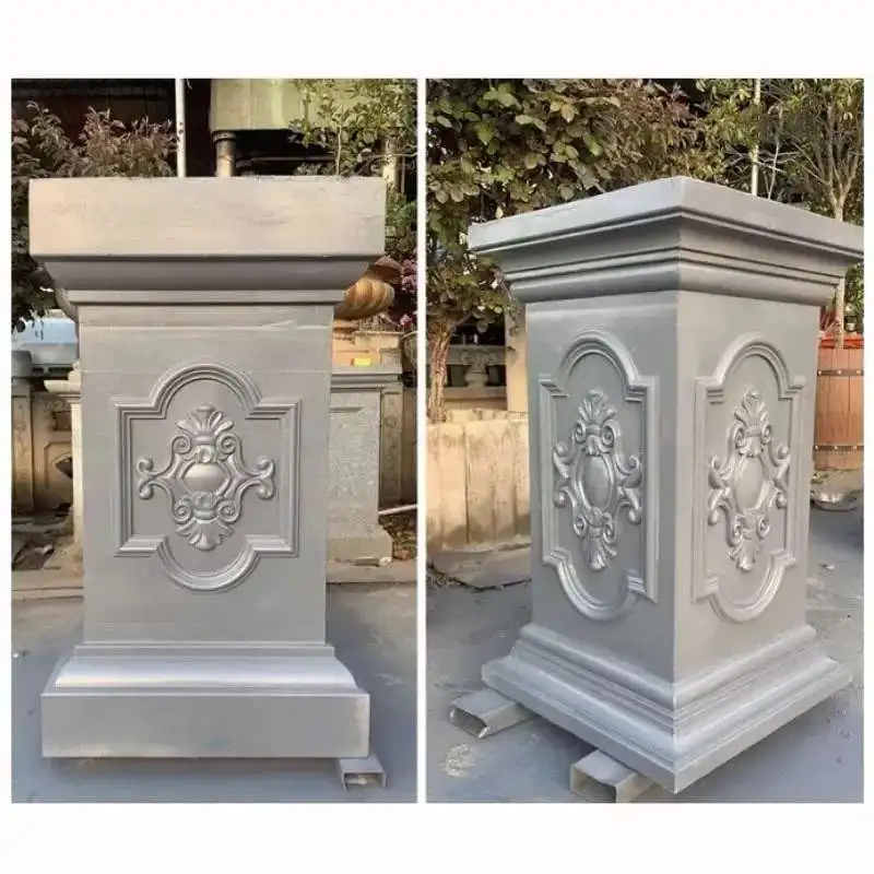 

Прочная форма для цветочного горшка из АБС-пластика, цементная форма для садового забора, квадратная колонна, пирс, римская колонна, бетонная модель бонсай