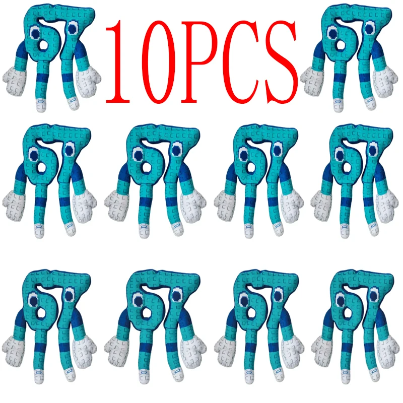 @* NEW 스틸 어 브레인롯 에소크 세콜라 플러시 핫 게임 주변기기 인형 귀여운 만화 캐릭터 9 하우스 봉제 인형 장난감 게이머 팬 선물