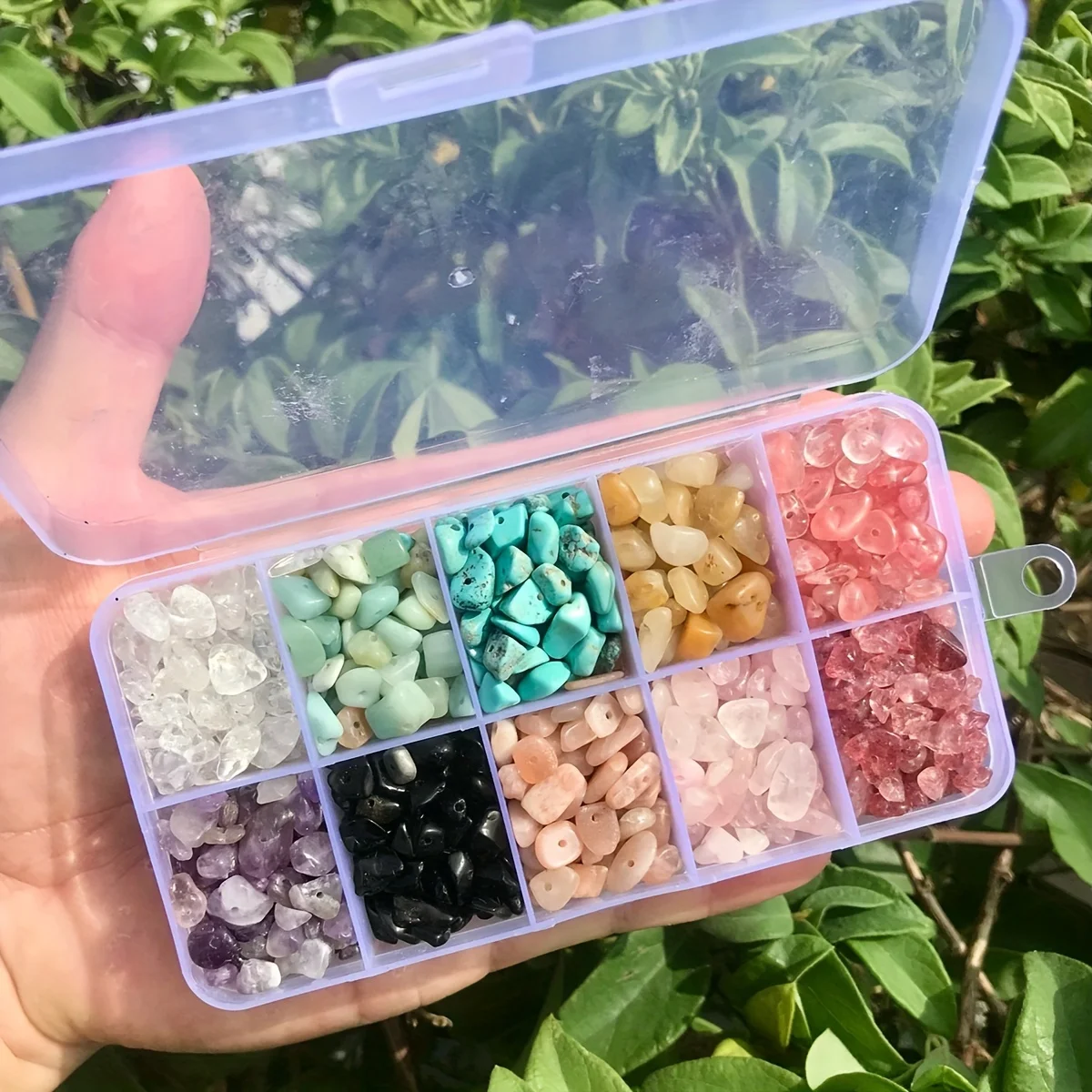 8/10/15 Kinds Of Natural Crystal Random Mixed Color Gravel DIY Jewelry Beads