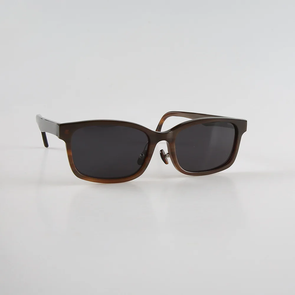 

Women Sunglasses Men Unique Square Vintage Polarized Handmade Buffalo Horn Man's Sunglass Fashion Myopia Glasses Frames