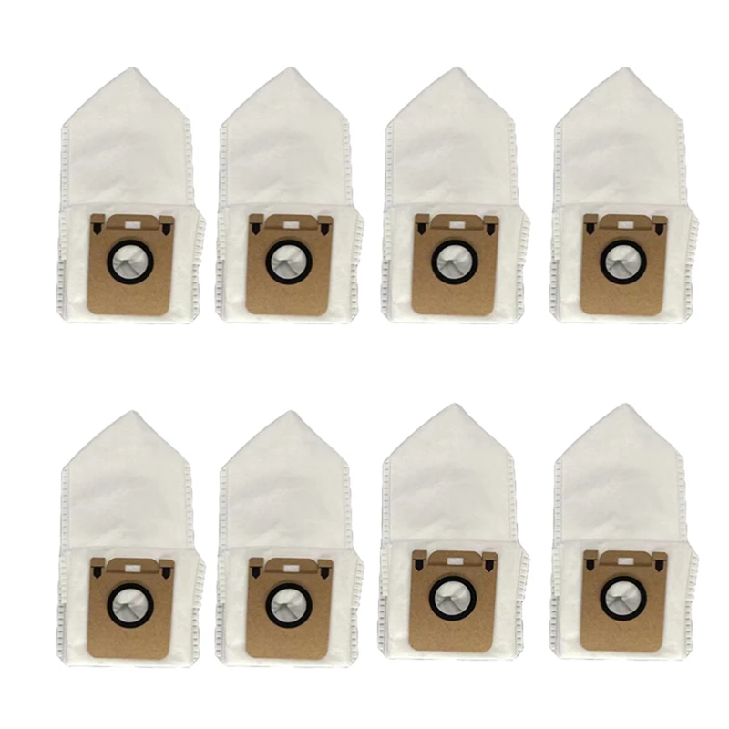 25 قطعة كيس لجميع الغبار الملحقات كيس مكنسة كهربائية كيس النفايات استبدال أجزاء ل Dreame Bot D10 Plus جهاز آلي لتنظيف الأتربة