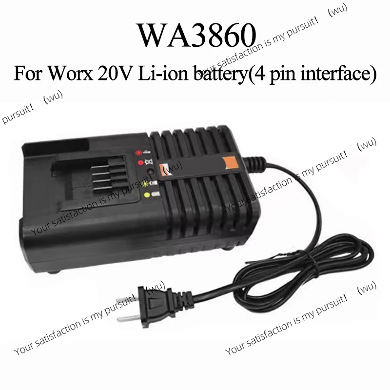 

WA3860 Li-ion Battery Charger For Worx 20V WA3551 WA3572 WA3550 WA3553 WG629 WA3760 WA3880 Power Tool Accessories Parts