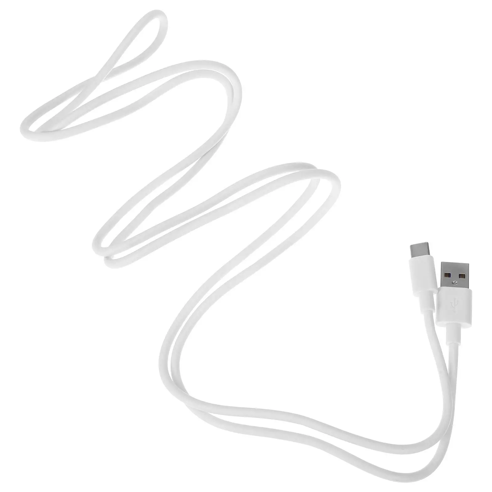 

Telephone Super Fast Charging Cable USB to Type-c for Data Transfer Single Line White Part Supply