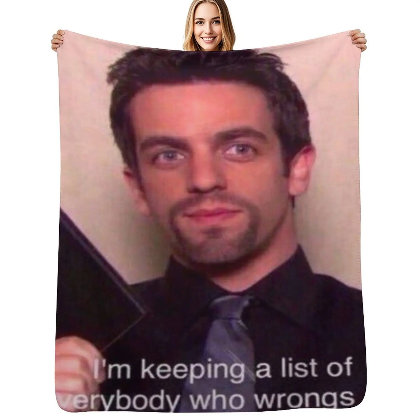 The office Ryan the temp Ryan started the fire Ryan Howard Throw Blanket Travel Luxury Thicken Thin manga for sofa Blankets