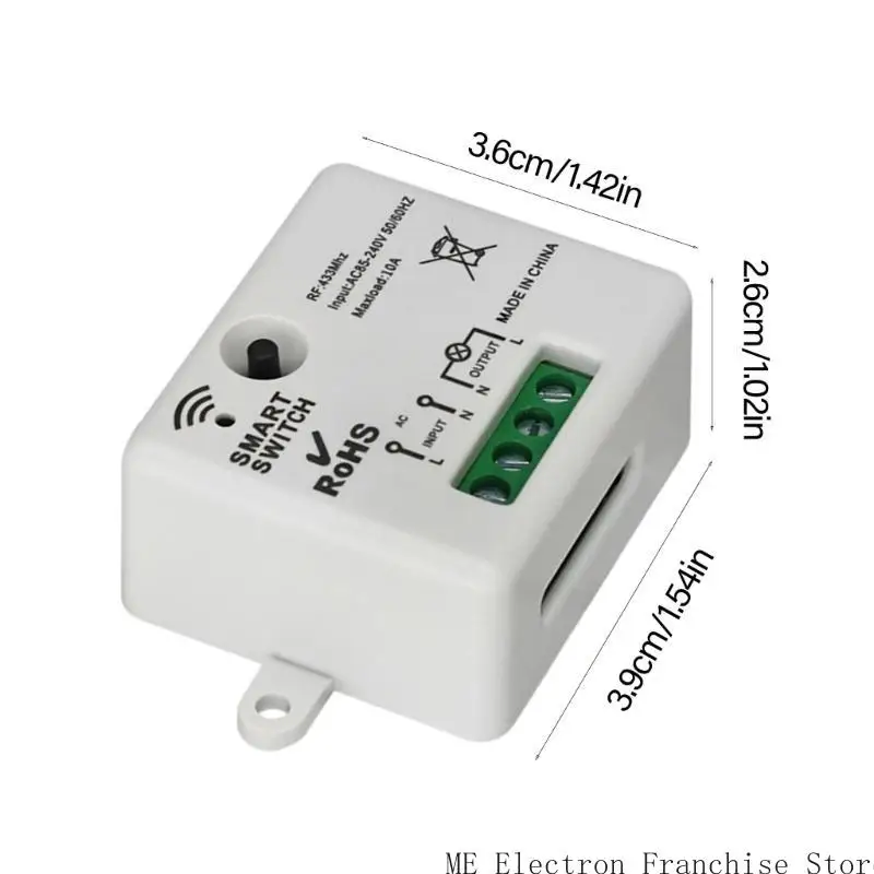 T5EA LED Switch Decoration Switch Set AC110V 220V Wireless Controls Switch للأنظمة المنزلية والزراعية