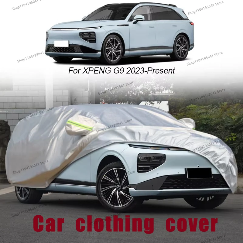 For Xpeng G9 Full Car Cover Rain Frost Snow Car protective cover ,UV protection,Car paint protection