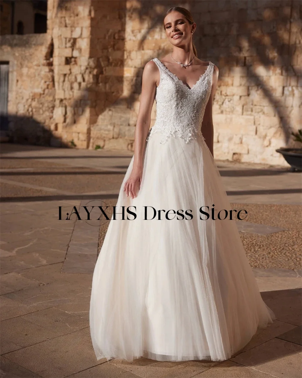 Layxhs Elegant V-Ne… - image