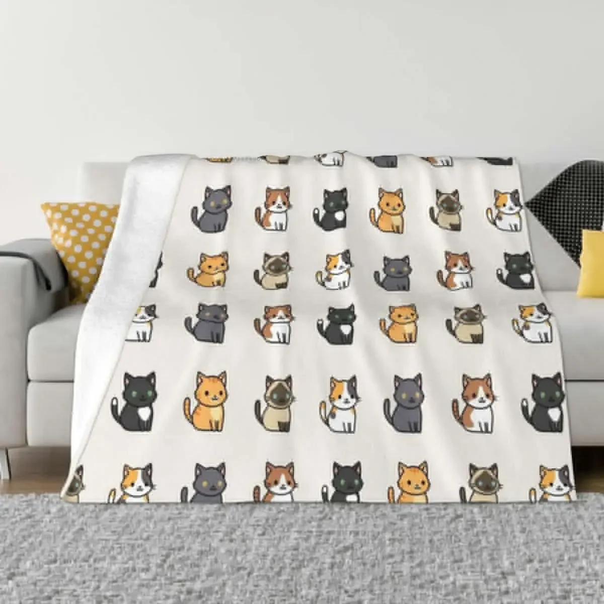 

Cats Throw Blanket Kid'S cosplay anime Blankets