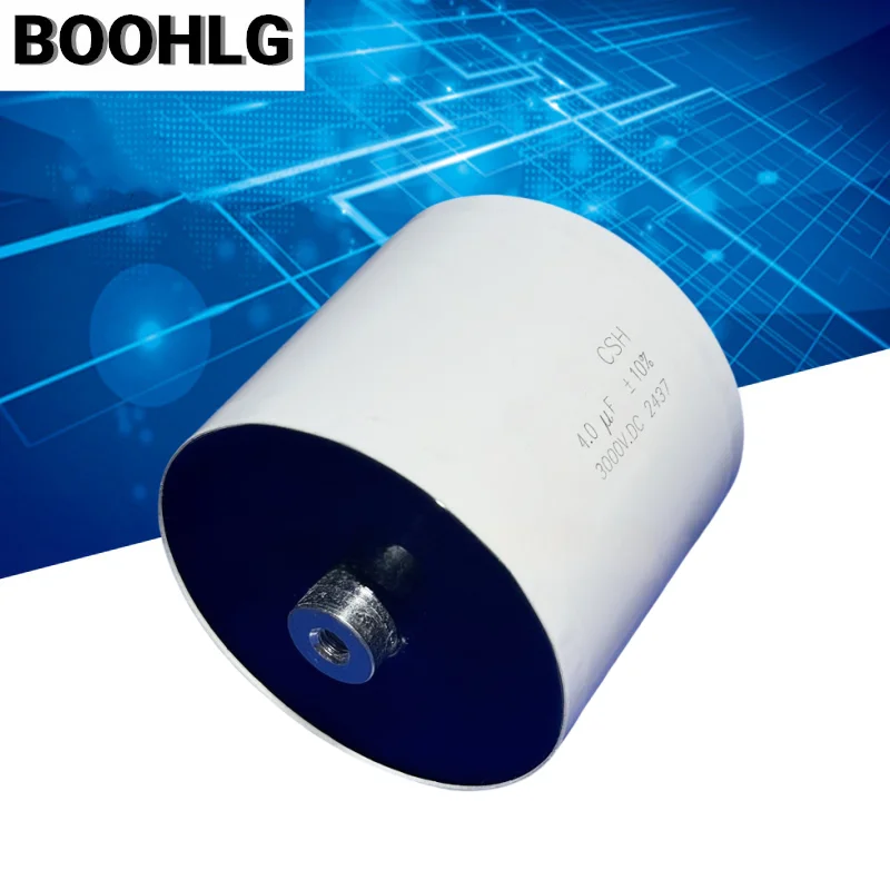 

1PCS 4UF 3000V 4.0UF 3000VDC 405 3KV Polypropylene high voltage film capacitor without inductance