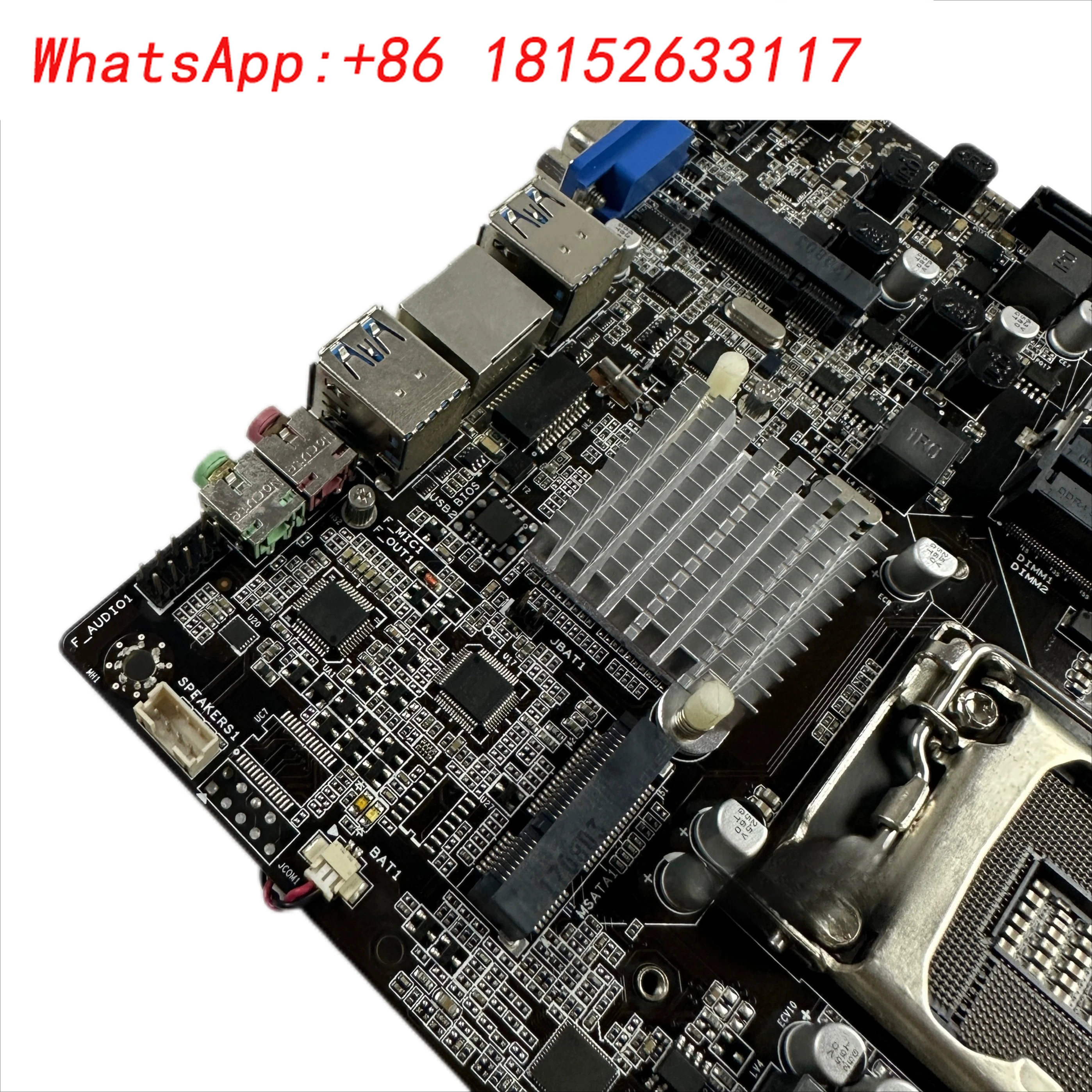 H110I ITX carte principale tout-en-un 1151 6ème génération 7ème génération CPULVDS alimentation cc D4 mémoire MM