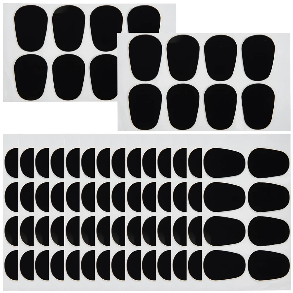 

50 Pcs Clarinet Saxophone Tooth Pad Clarinets Cushion Silica Gel Instrument Accessories