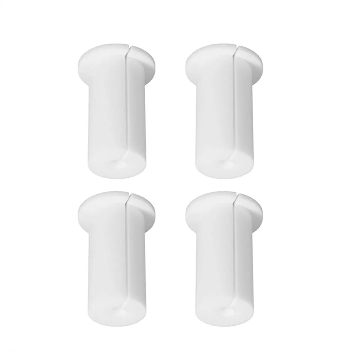 ABIU 4PCS Cable Routing Kit 1 Inch Wall Pass Through for Starlink Dishy Ethernet Cable Network Wire Holes Grommet White