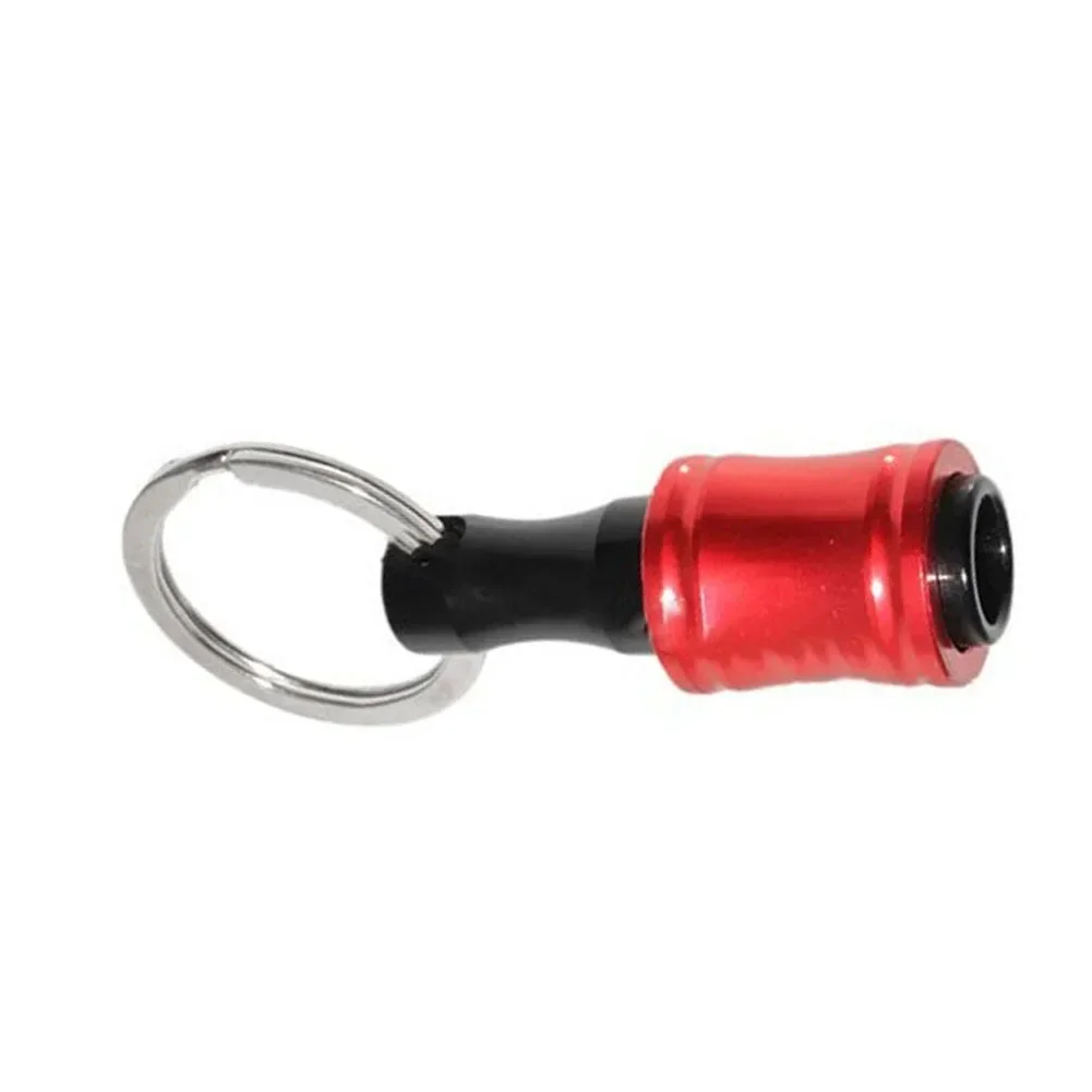 Power Tools Drill Bit Holder 1/4 Inch 1Pcs Hex Shank Screwdriver Keychain Extension Bar Screwdriver Bit Holder