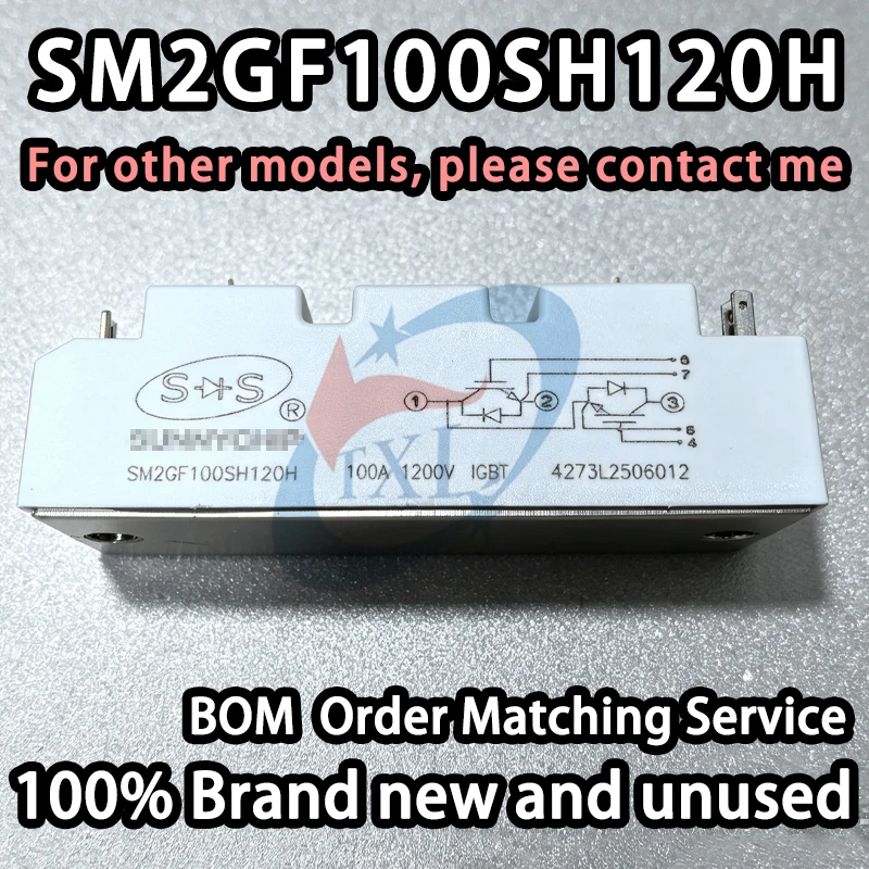 [100% Brand New] SM2GF100SH120H 100A1200V Welding Machine Inverter IGBT Power Thyristor Module