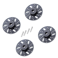 4Pcs Metal 9Mm Wheel Hex Adapter Brake Disc For SG 1603 SG1603 SG1604 UD1601 UD1603 UD1604 1/16 RC Car Upgrades Parts