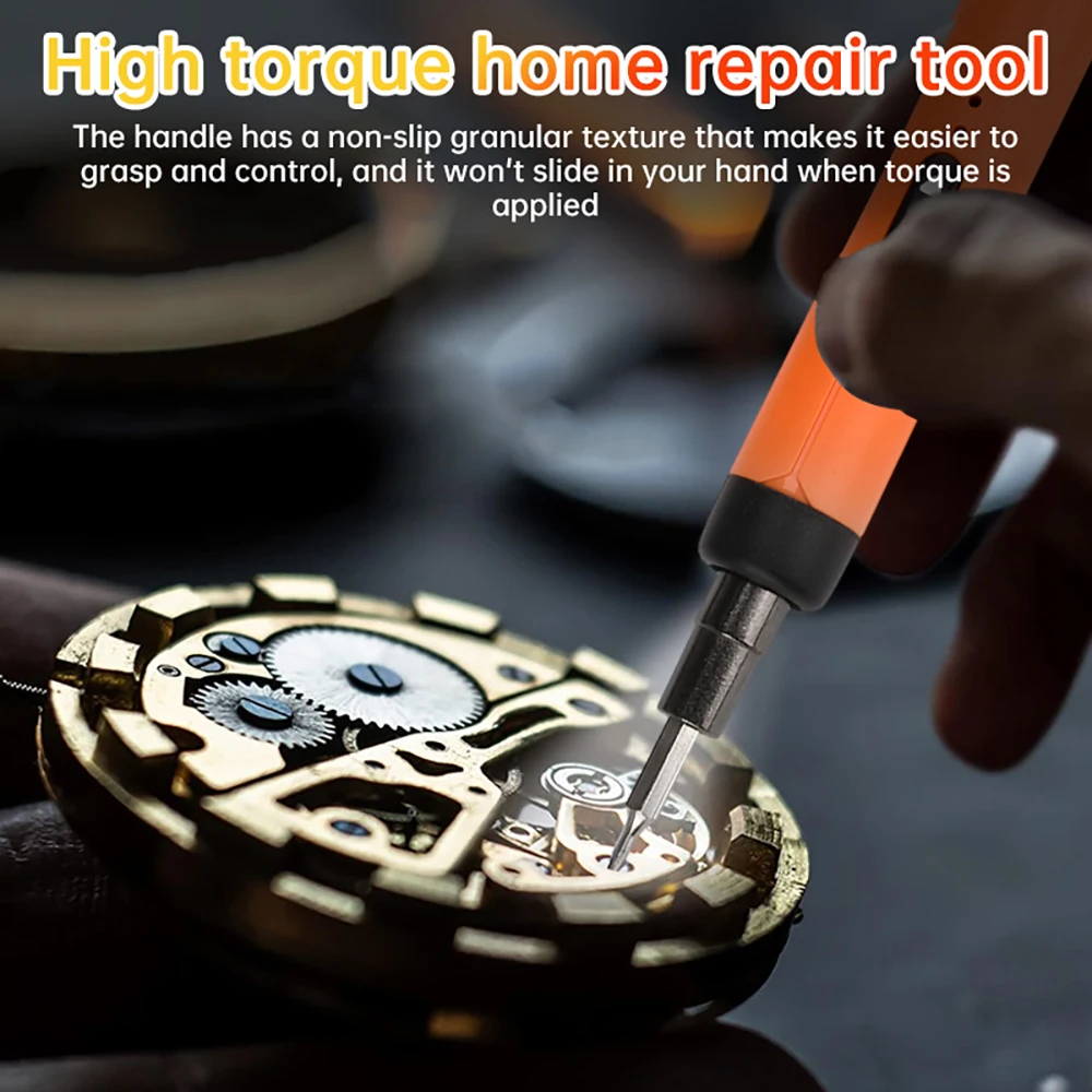 46-in-1 Electric Screwdriver Set Precision Power Tools Rechargeable Wireless Mini Small Bits for Mobile Cell Computer Repair CRV