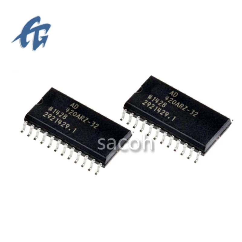 AD420ARZ-32 SOP-24 Converter Chip, Circuito Integrado IC, Boa Qualidade, Original, Novo, 1Pc