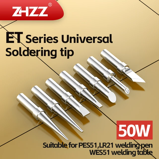 Końcówka lutownicza ET ETS ETB ETKN ETL ETD ETC ETGW ETA do stacji lutowniczych WELLER WESD51 WES50/51 PES50/51 LR21