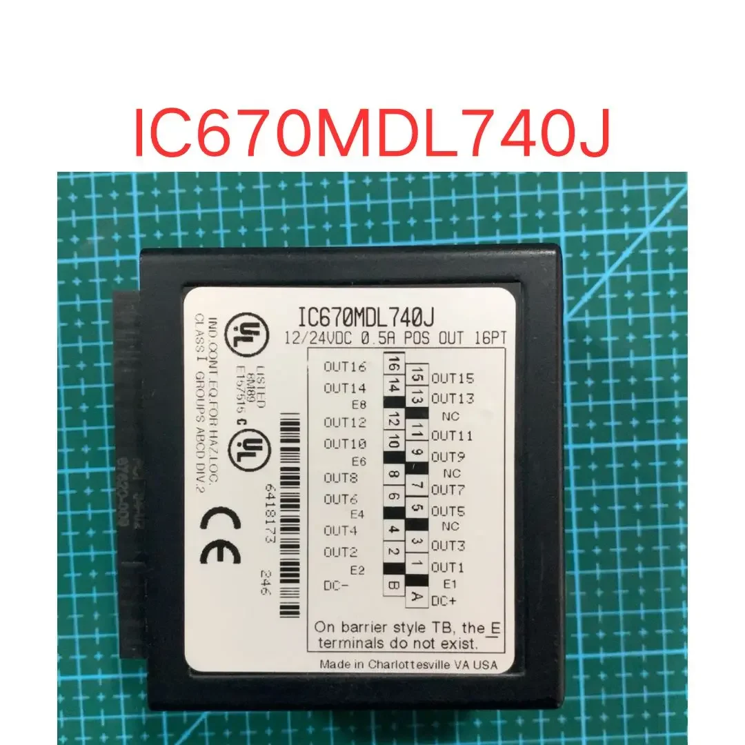 

IC670MDL740J module second-hand tested ok