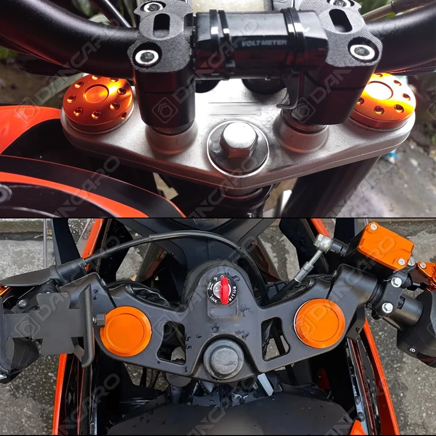 Front Fork Suspension Top Cover Shock Absorber Cap For DUKE 125 200 250 390 RC 250 390 2013-2020 Motorcycle Accessories