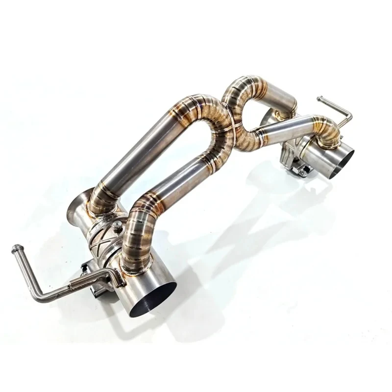 Exquisitely crafted exhaust parts, suitable SF90 3.9T V8 2019-2023, stainless steel catback exhaust downpipe