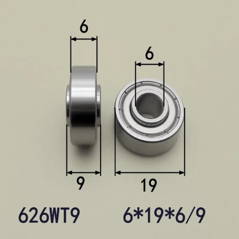 

10 шт. 626WT9 двухсторонний подшипник с внутренним кольцевым подшипником