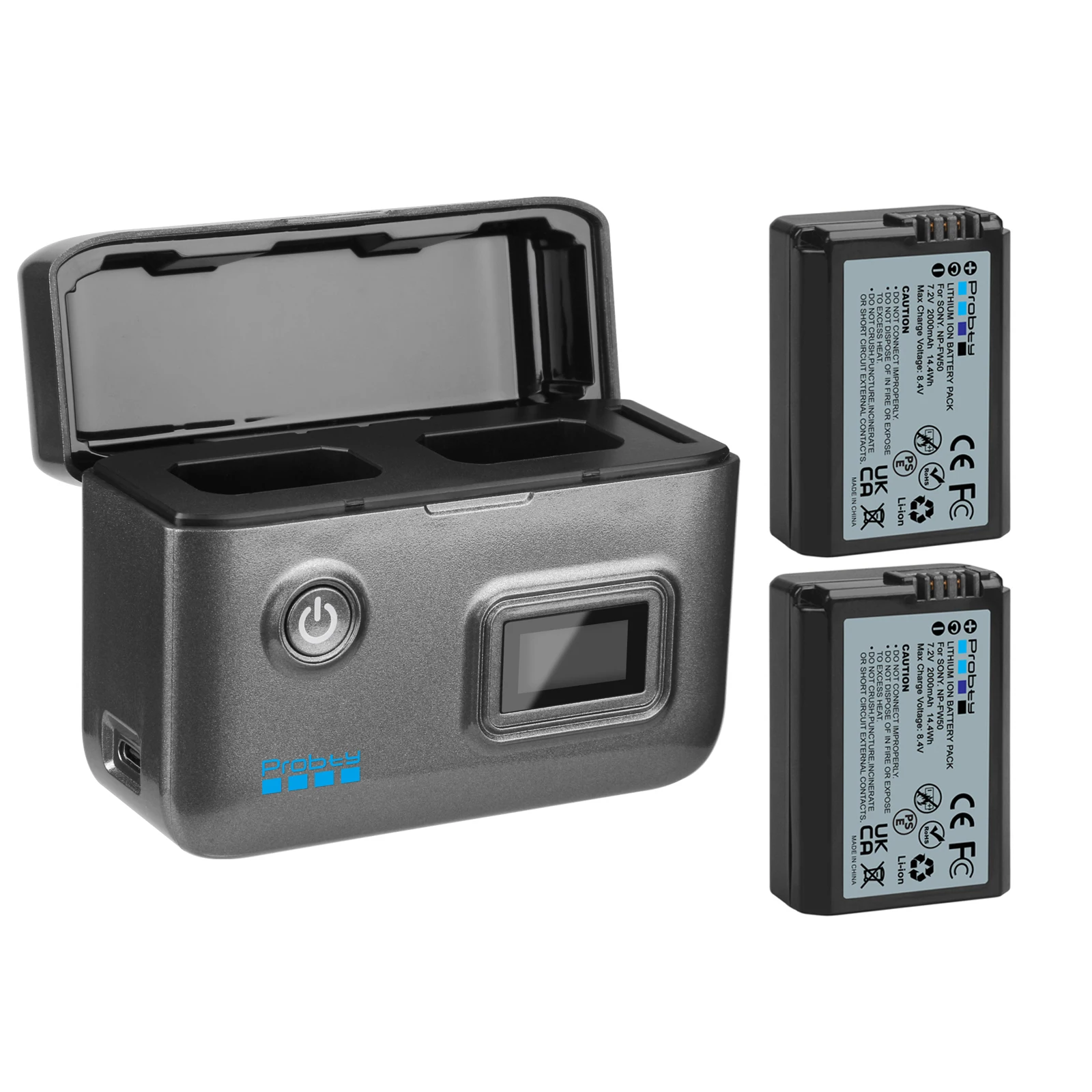 NP-FW50 NP FW50 Battery for Sony ZV-E10 A6500 A6400 A6300 A6000 A7 A7II A7RII A7SII A7S A7R A7R2 NEX-3 NEX-5