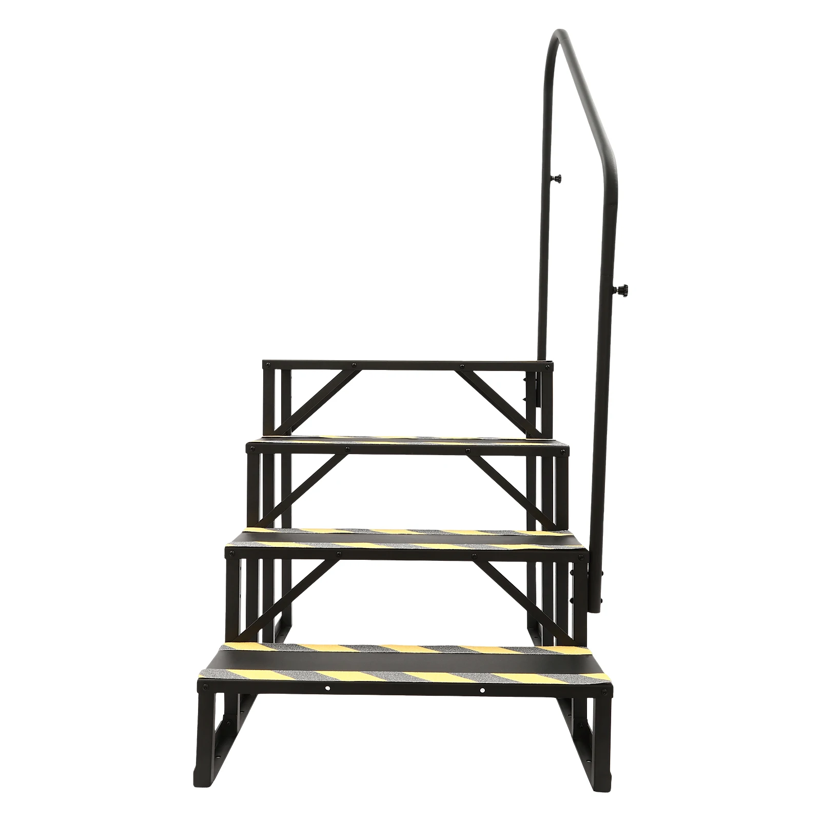 RV Stairs Handrails Ladder, 450 lbs Capacity, Easy Installation, Electrostatic Spraying for Long-Term Durability