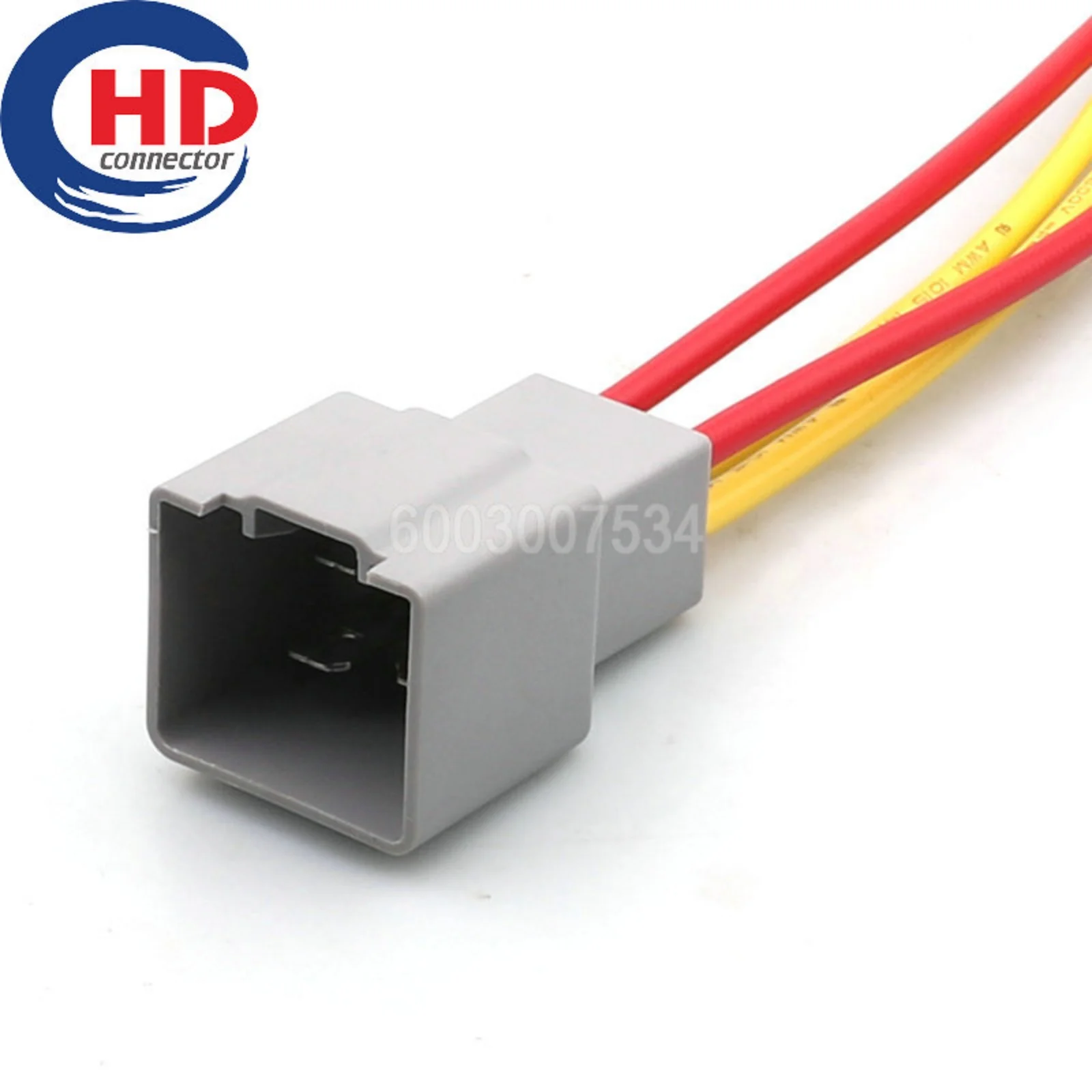 4 Pin Connector Unsealed 6.3mm Series Male Female Connectors Cable Plug Wiring Harness Housing 7282-6469-40 7283-6469-40