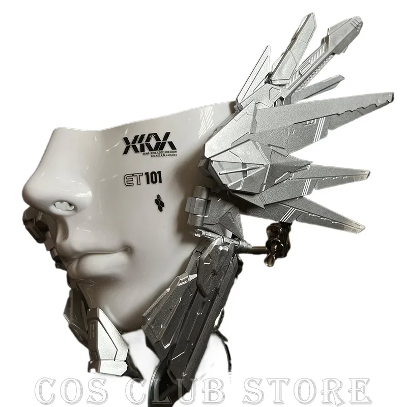 CyberBE Kss Mask Figure Cosplay pour femmes, Costumes d'Halloween pour filles, Fonction mécanique, Cyber Punk, Cos Mask, Machina