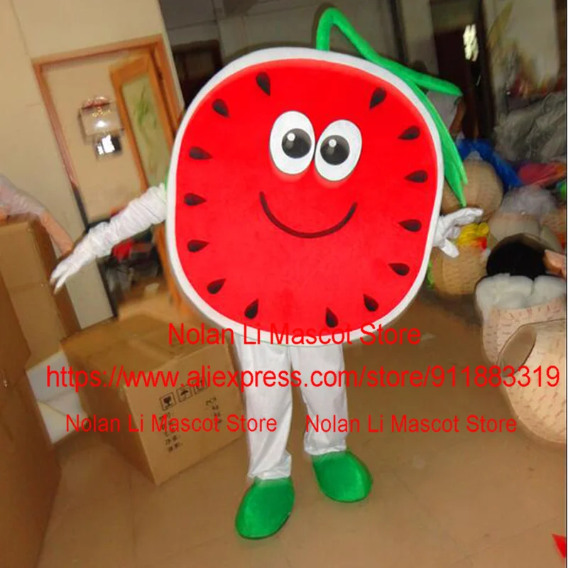 Five EVA Material Watermelon Mascot Costumes Fruit Cartoon Animation Cosplay Adult Birthday Party Festival Celebrations 562-4