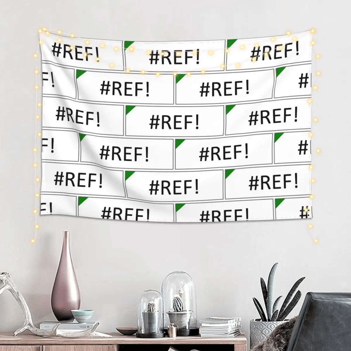 Excel #REF! Error Tapestry Hippie Wall Hanging Aesthetic Home Decoration Tapestries for Living Room Bedroom Dorm Room