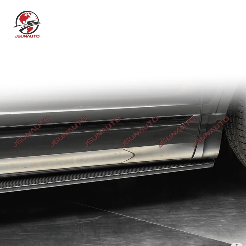 Carbon Fiber High Quality For Bentley Bentayga W12 Limited Edition Side Skirts Full Carbon Automobile Aecoration Accessories