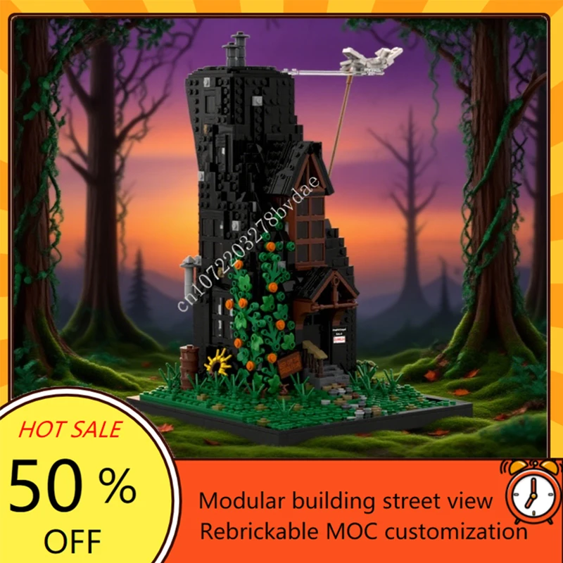 1470PCS Lovegood House Modular MOC Custom Puzzle Creative Street View Architecture Model Educational Assembly Toy Gift