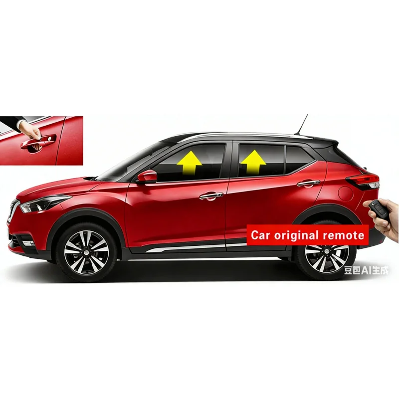 

For Mitsubishi Outlander 2018-2021 With 4 Auto Switch Car Window Closer Closing & Open 2 BY 2