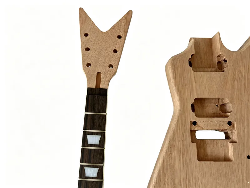 Personal Customization double Rocking 6 Strings Electric Guitar,Mahogany Body BJ885