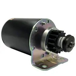 Starter Motor Fit For Briggs & Stratton 497595 795121 390838 1972-2002 5-22 HP Engines John Deere LG497595 MIU13772 391423 39274