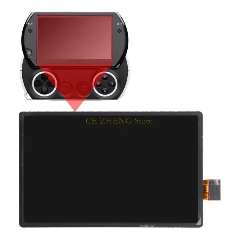 E56B لـ GO LCD شاشة عرض ألعاب ألعاب ألعاب اللوحة مع الإضاءة الخلفية