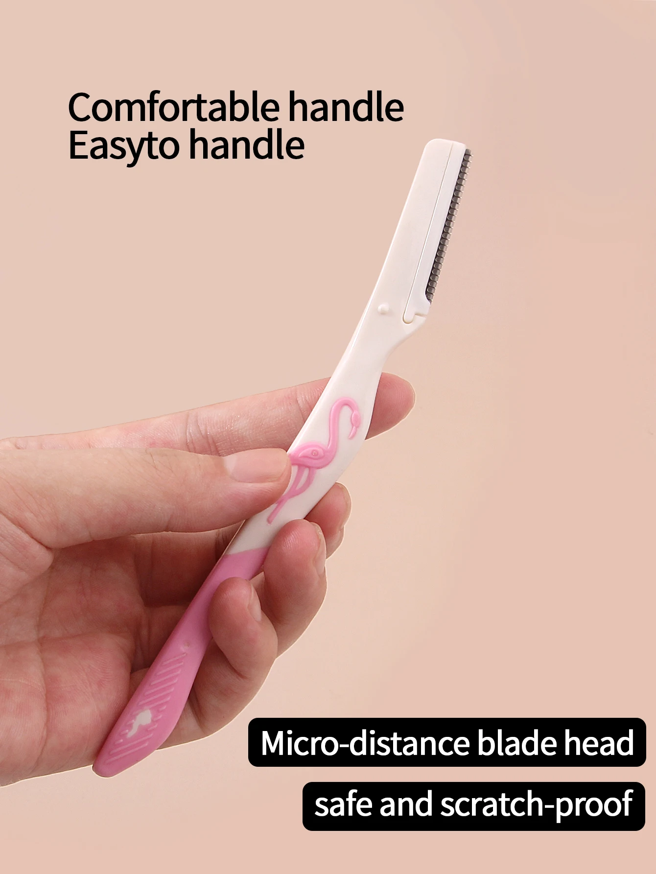 1 Stück Augenbrauen Rasierer Augenbrauen schneider Haarentferner Set Frauen Gesicht Rasiermesser Augenbrauen Trimmer Klingen Rasierer für Make-up Kosmetik