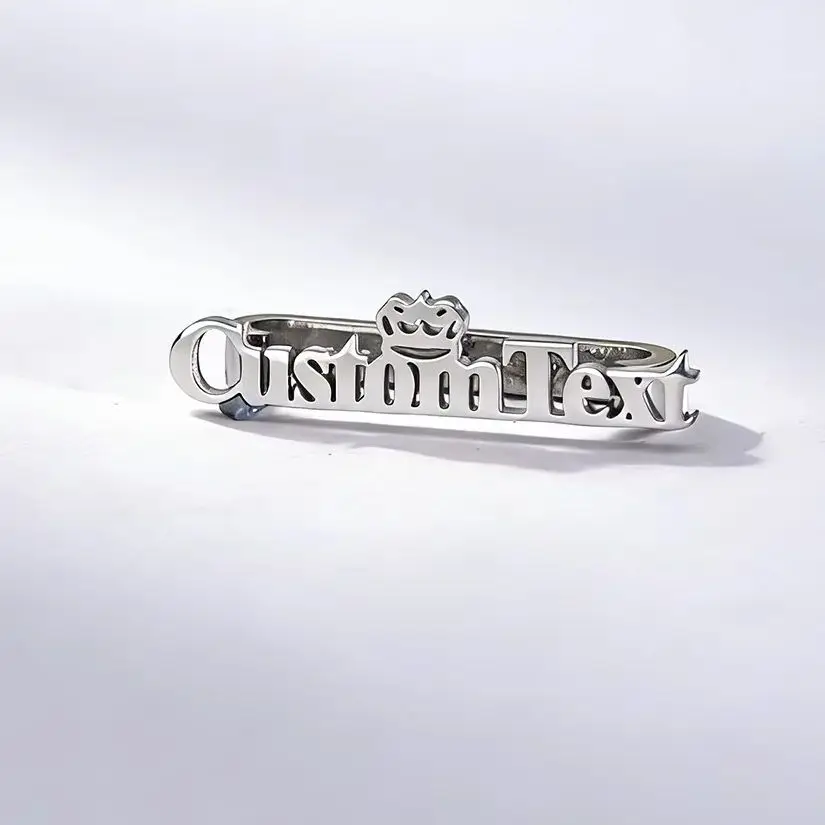 Todorova Custom Nane Crown Watch Band Charm, Personalized Metal Accessory for Watch Strap - view 3