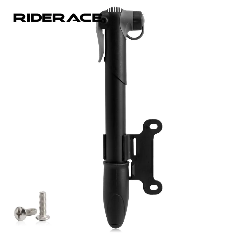 مضخة دراجة صغيرة من سبائك الألومنيوم ، مضخة هواء يدوية خفيفة الوزن ، منفاخ ضغط عالي لإطارات كرة السلة ، إبرة غاز RR7077