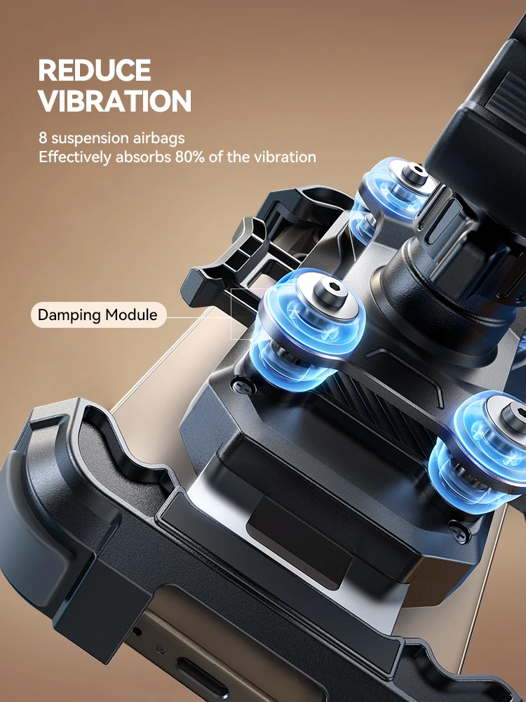 Joyroom 오토바이 전화 마운트 오토바이 핸들 바에 대 한 방진 전화 홀더 4.7-7 "전화 JR-ZS498에 대 한 자전거 전화 마운트