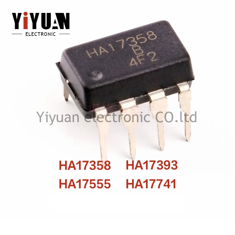 

10PCS NEW HA17358B HA17393B HA17555 HA17741 DIP8 Operational amplifier,Comparator