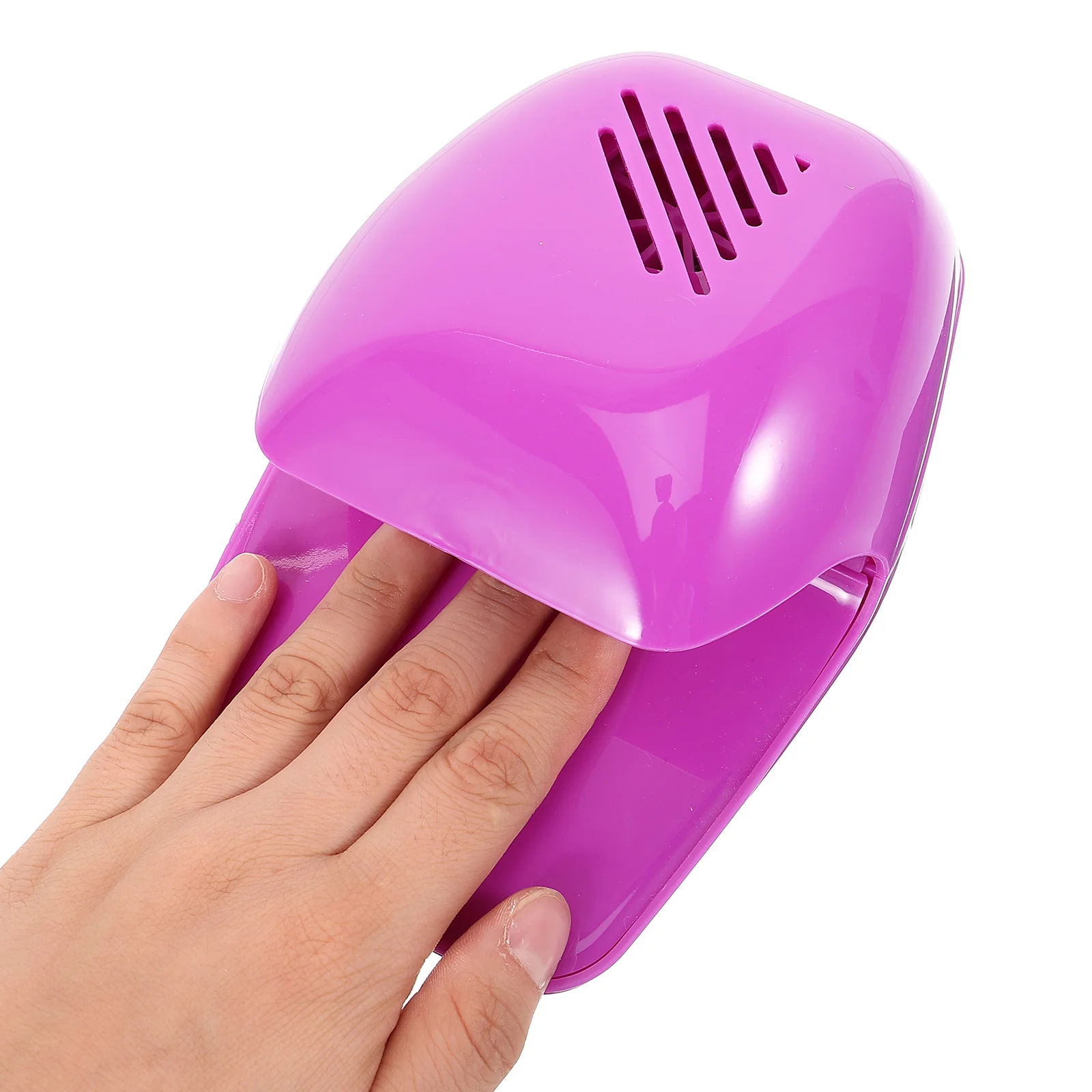 Secador de unhas para ferramenta de polimento regular, máquina portátil, ventilador branco, roupas de secagem rápida