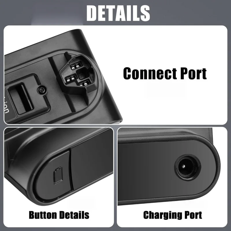21.6V 3000mAh Replacement Battery for Shark Xbatr620sl Cleaner Environmental Protection Lithium Ion Battery