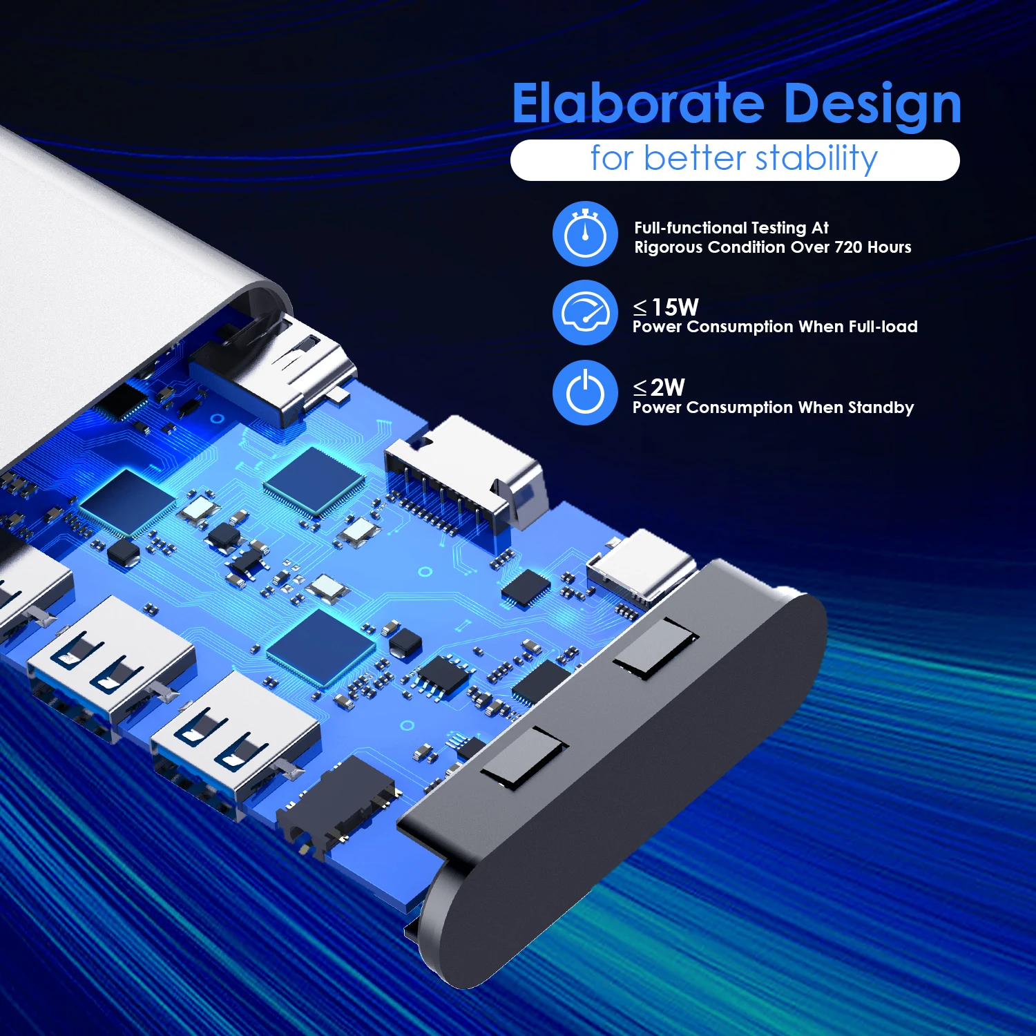 Lention USB C Docking Station Type C to HDMI 4K60Hz 104M/B SD&TF Reader 3.0 For Macbook Pro/Air iPad Peripherals RJ45 1000M Dock