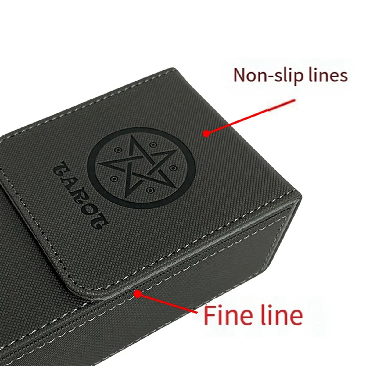 A71P صندوق تخزين بطاقات التارو المحمولة صندوق بطاقات التارو صندوق تخزين البطاقات C #3