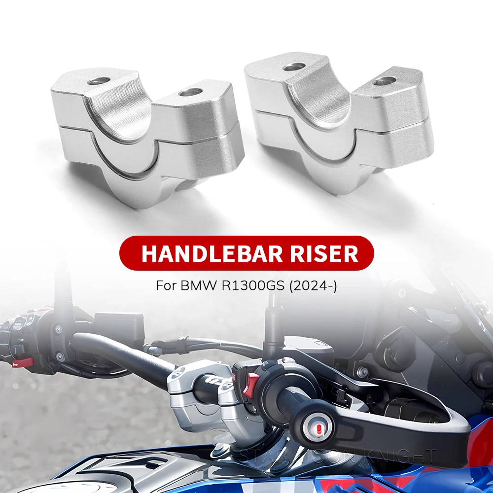 

For BMW R1300GS R 1300 GS 2024- Motorcycle Handlebar Riser Drag Handle Bar Clamp Extend Adapter